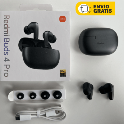 Xiaomi Redmi Buds 4 Pro Bluetooth, cascos inteligentes con cancelación de  ruido y micrófono, IPX4